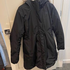 Northface ballon coat.